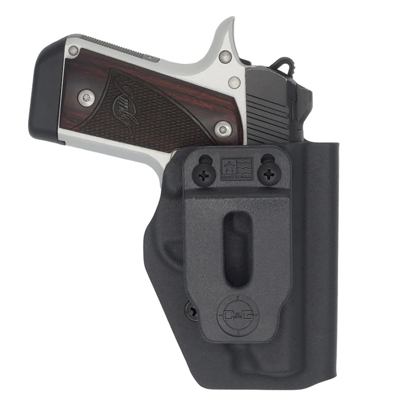 C&G Holsters Covert IWB Kimber Micro .380 Right Hand Black Holster