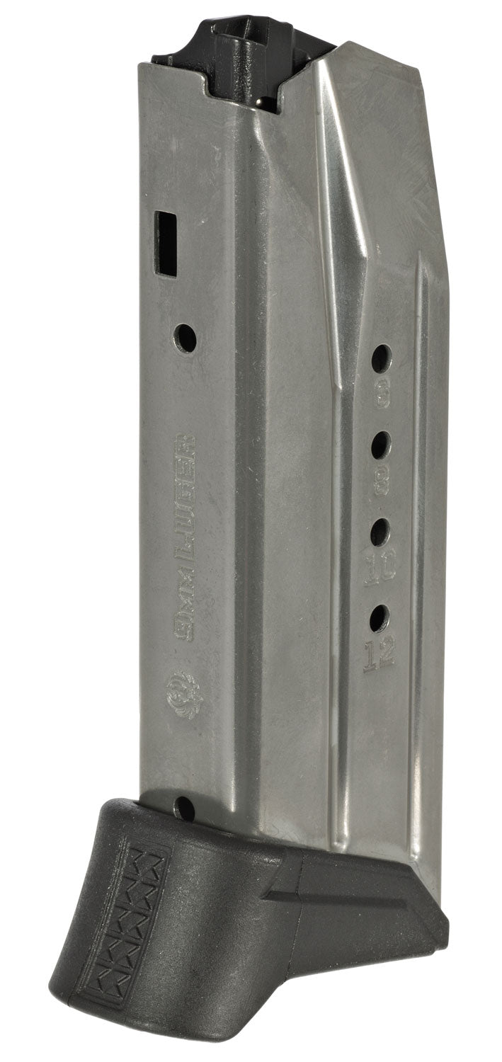 Ruger 90618 American Pistol Compact Nickel Steel 12-Round 9mm Magazine