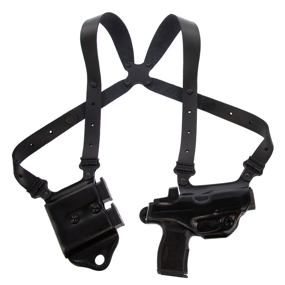 Galco MCII224B Black Leather Miami Classic II Shoulder Holster Glock 17/19/22 Gen1-5 RH