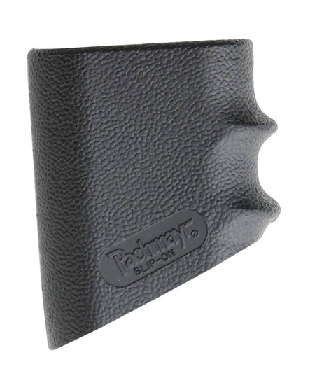 Pachmayr Size 3 Slip-On Black Rubber Grip with Finger Grooves for Medium Pistol