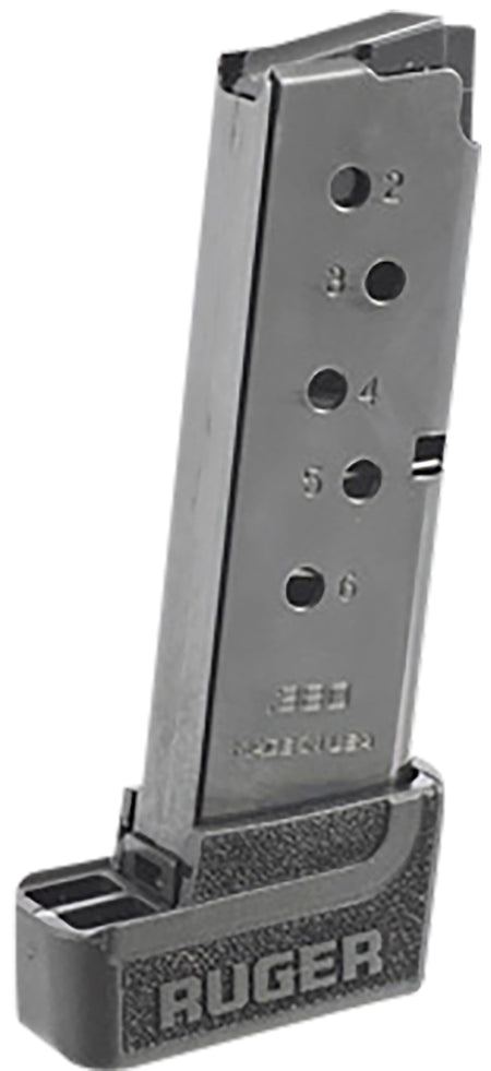 Ruger 90626 LCP II Extended 7-Round .380 ACP Magazine Blued Steel Grip Extension