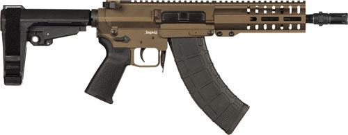 CMMG Banshee MK47 HGA 7.62x39 8" Midnight Bronze RipBrace Short Barrel Firearm