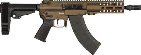 CMMG Banshee MK47 HGA 7.62x39 8" Midnight Bronze RipBrace Short Barrel Firearm