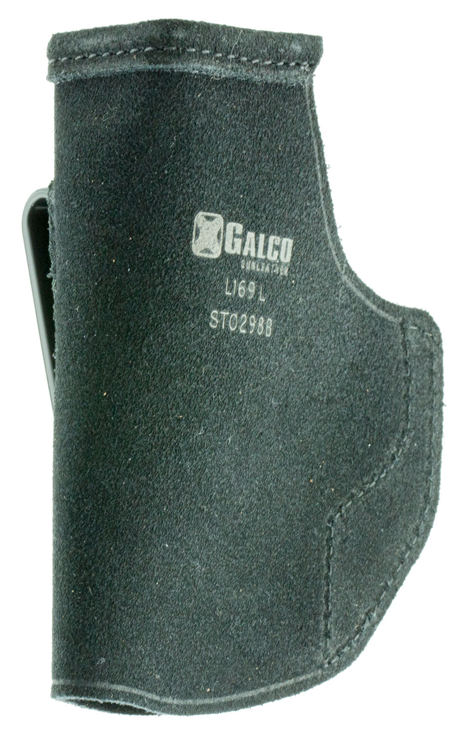 Galco STO298B Black Leather IWB Stow-N-Go Belt Clip Holster Glock 29/30 Right Hand