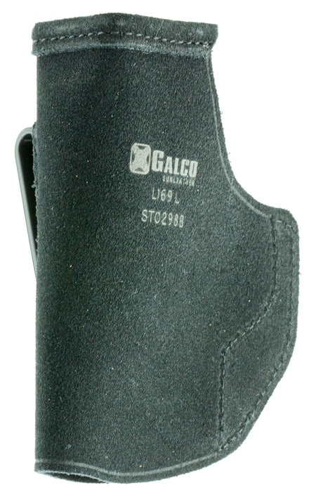 Galco STO298B Black Leather IWB Stow-N-Go Belt Clip Holster Glock 29/30 Right Hand