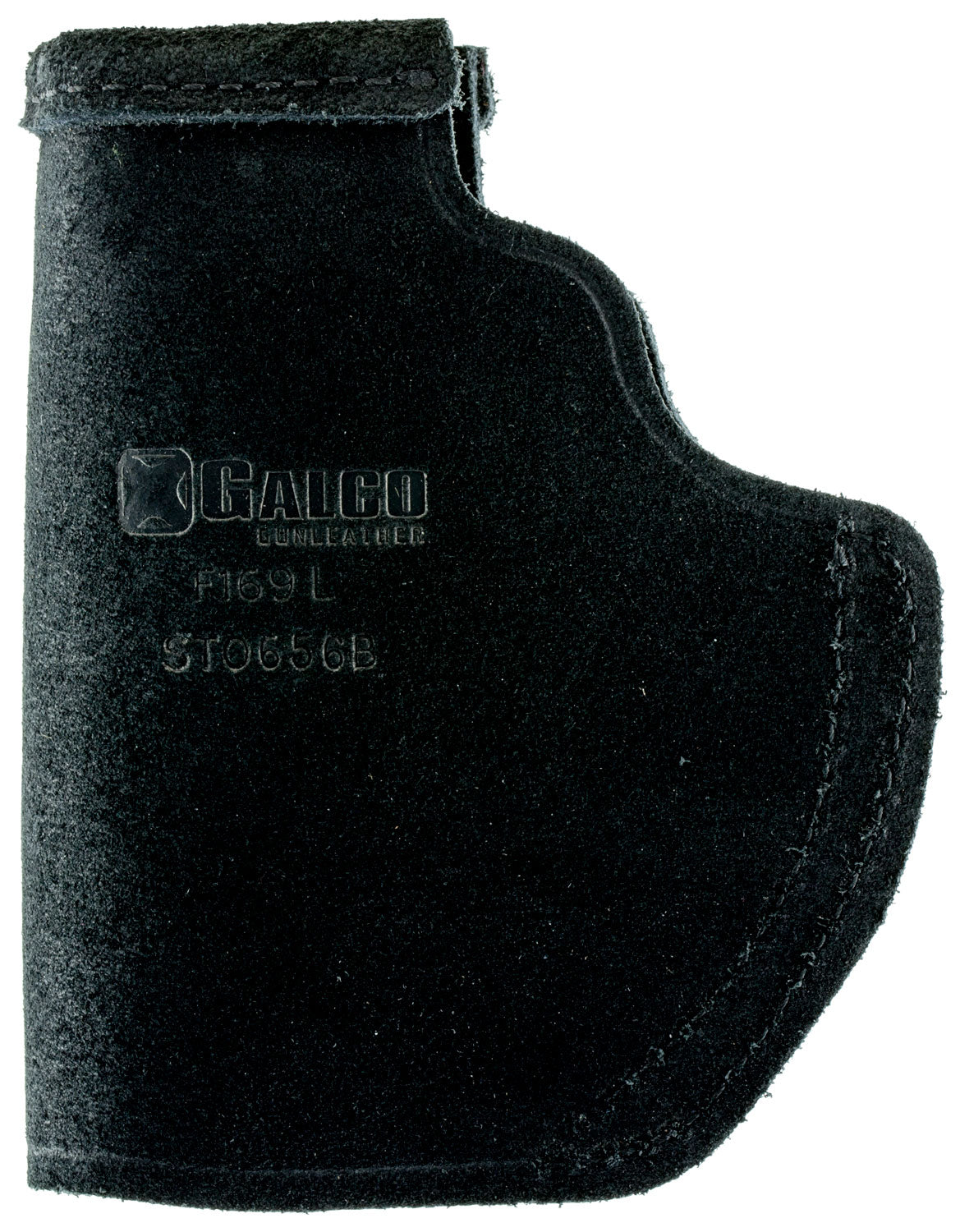Galco STO656B Black Leather IWB Stow-N-Go Belt Clip Holster Ruger LC Right Hand
