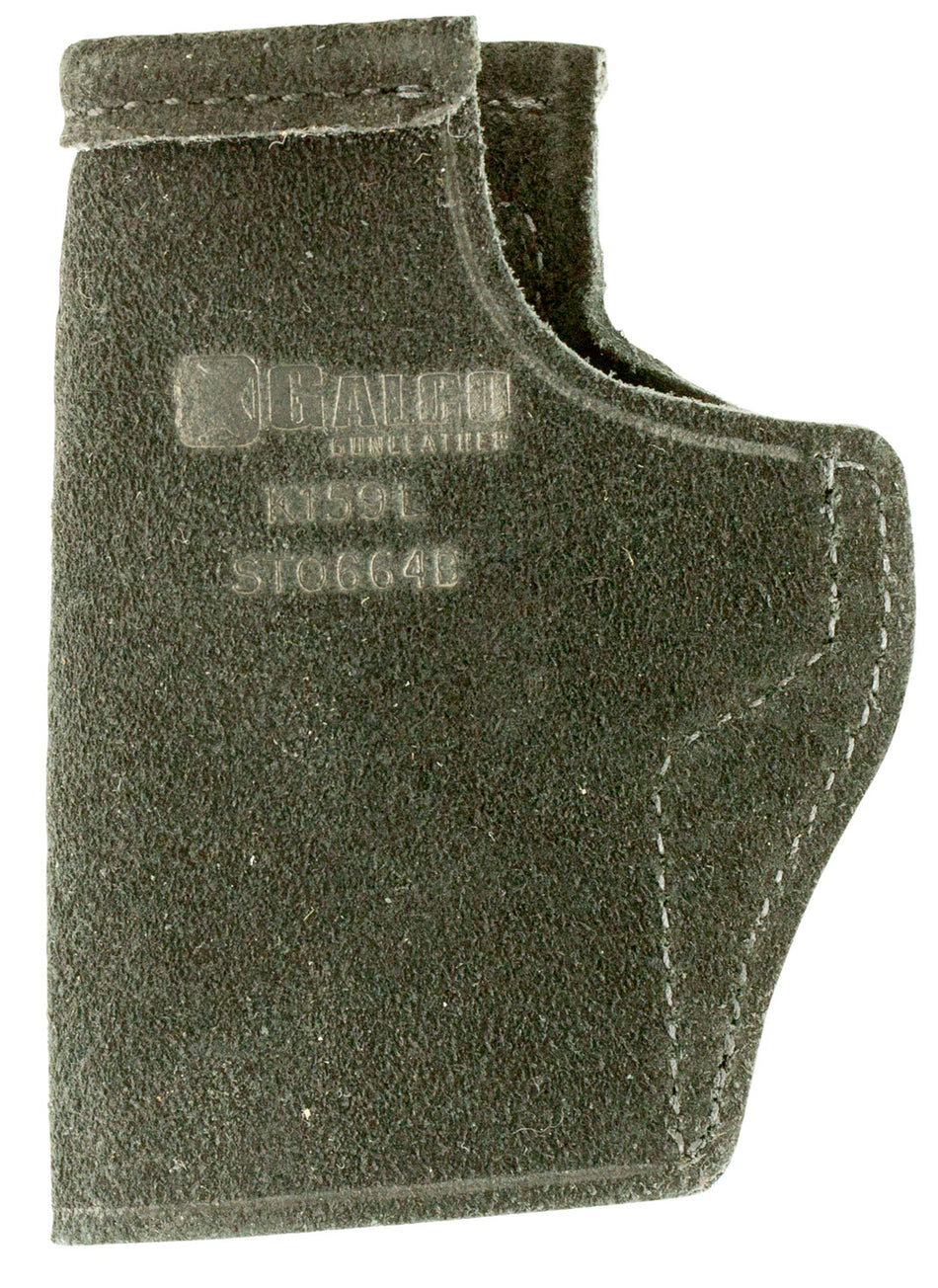Galco STO664B Black Leather IWB Stow-N-Go Belt Clip Sig P938 Kimber Micro 9 Right Hand