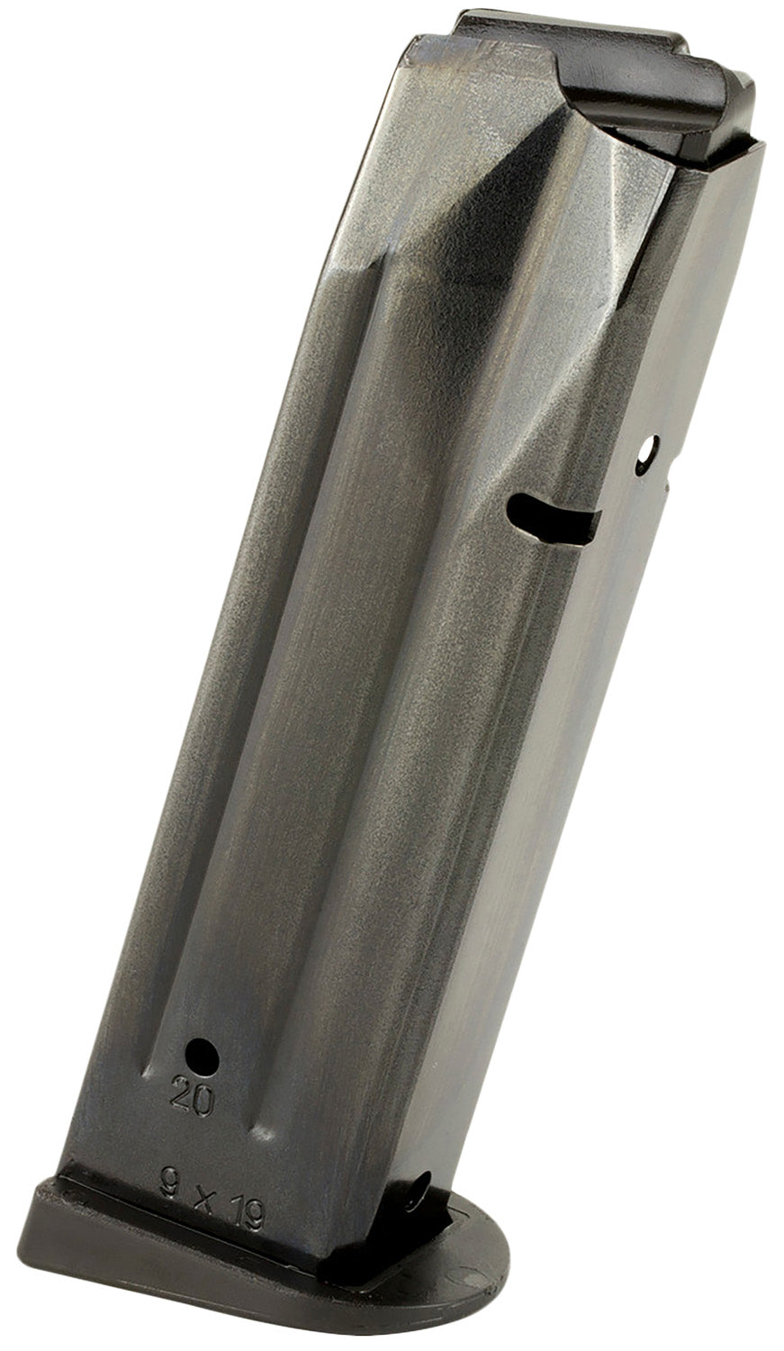 CZ-USA 11172 9mm Luger 20-Round Blued Steel Magazine for CZ 75 TS/Czechmate
