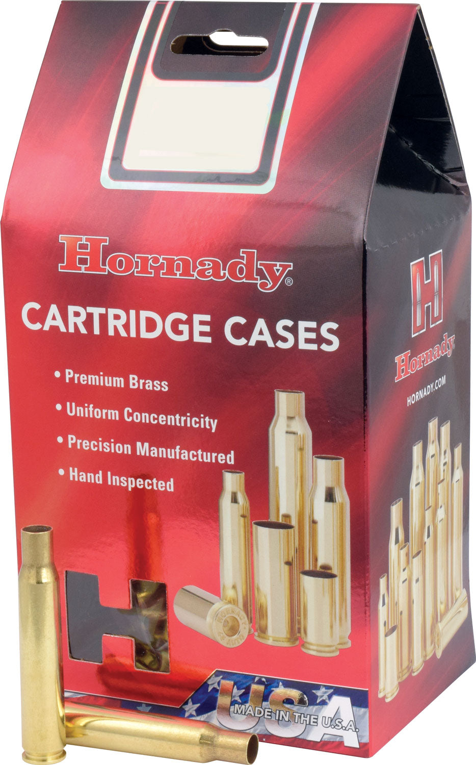 Hornady 86424 Unprimed 28 Nosler Rifle Brass Cases