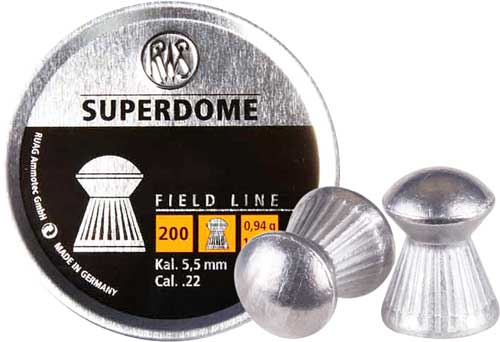 RWS Superdome .22 Cal 14.5 Grain Field Pellets 200-Count Tin