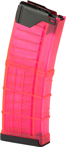 Lancer AR-15 L5AWM 5.56x45 30RD Translucent Pink Rifle Mag