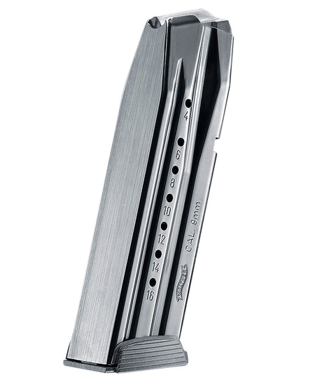 Walther Arms 2814245 Creed PPX Interchangeable 16rd 9mm Luger Magazine Black Steel Finish