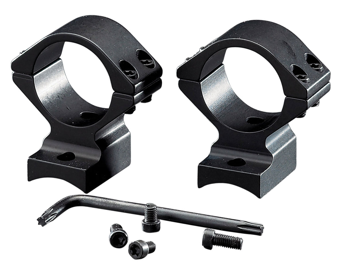 Browning BAR & BLR 1 Inch Medium Integrated Scope Mount/Ring Combo Black Matte
