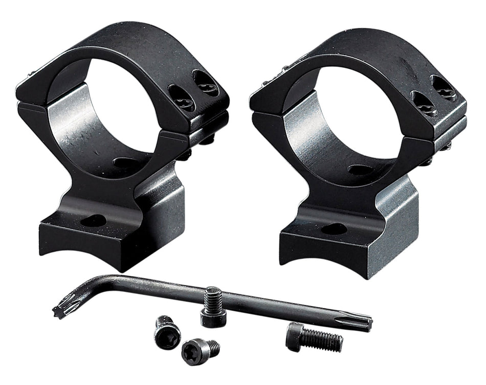Browning BAR & BLR 1 Inch Medium Integrated Scope Mount/Ring Combo Black Matte
