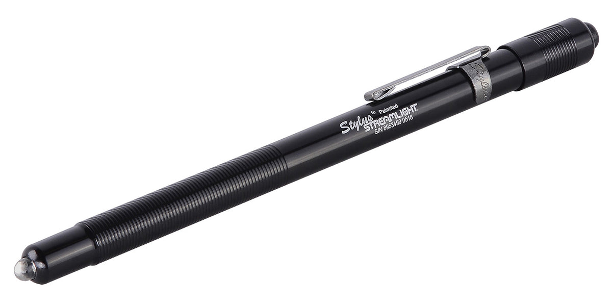 Streamlight Stylus PenLight Black Anodized Red LED Covert Penlight 2 Lumens Model 65006