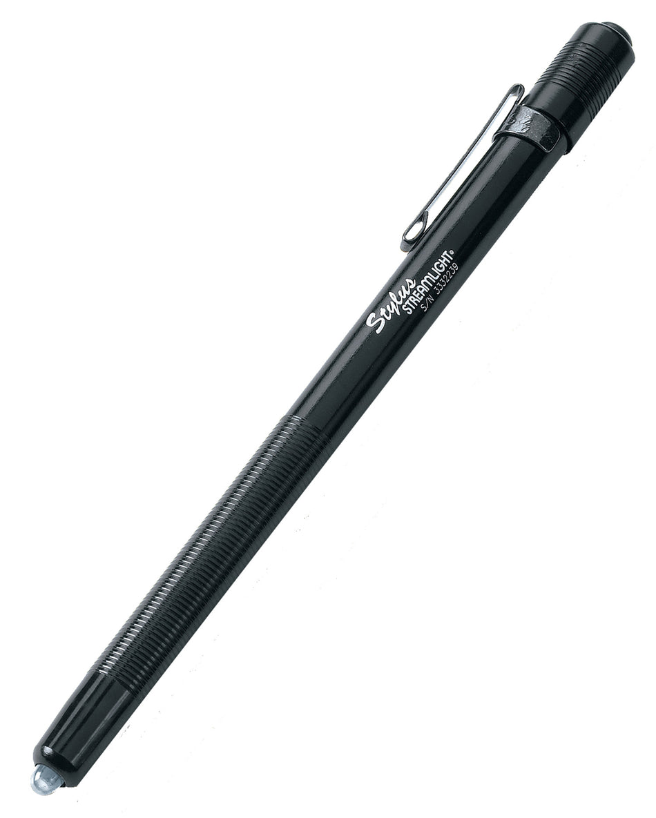 Streamlight Stylus PenLight 11 Lumens White LED Black Anodized Aluminum Pen Light