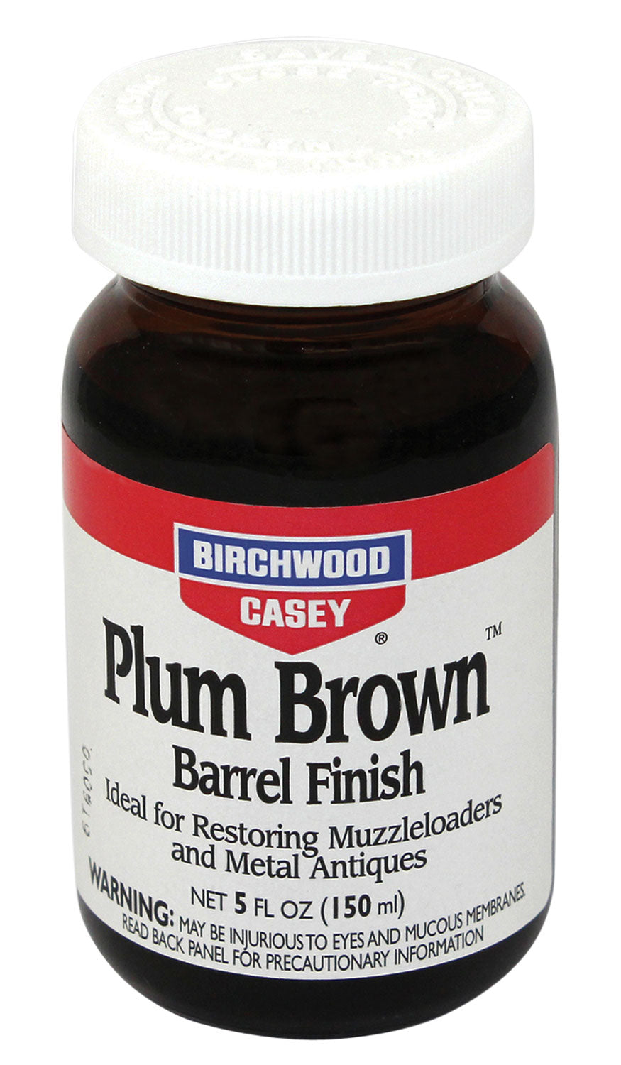 Birchwood Casey Model 14130 Plum Brown Barrel Finish 5 oz Solution Bottle