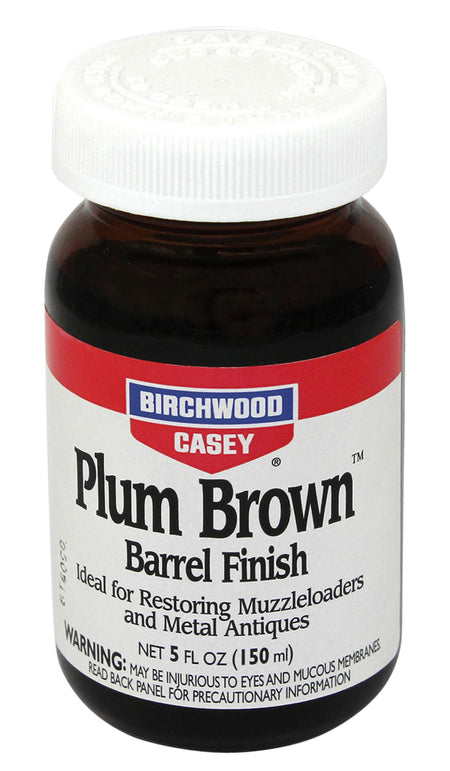 Birchwood Casey Model 14130 Plum Brown Barrel Finish 5 oz Solution Bottle
