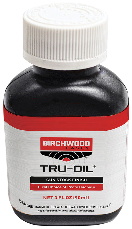 Birchwood Casey Model 23123 Tru-Oil Gun Stock Finish 3 oz Natural Wood Bottle