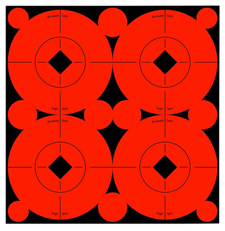 Birchwood Casey Target Spots Adhesive 3" Bullseye Orange/Black 40 Pack