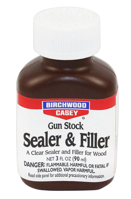 Birchwood Casey 23323 Clear Gun Stock Sealer and Filler 3 oz