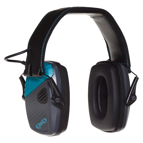 Allen Girls W/ Guns Electronic Hearing Protection Low Profile 24dB Muffs