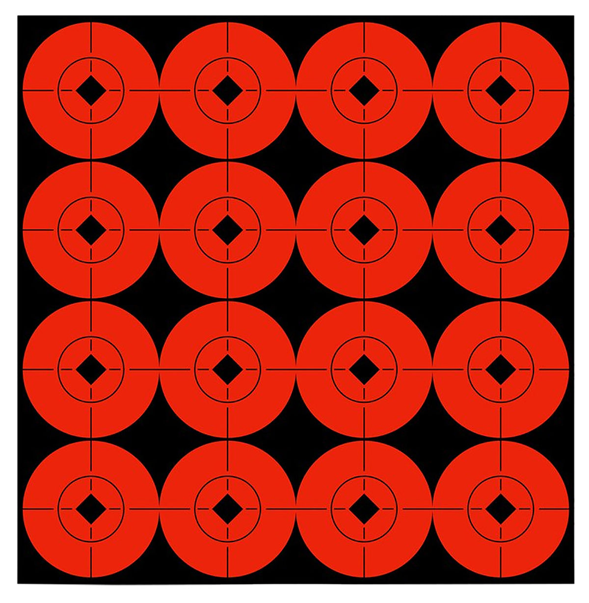 Birchwood Casey 33904 Orange Adhesive Bullseye Target Spots 1.5-Inch Paper 160 Pack