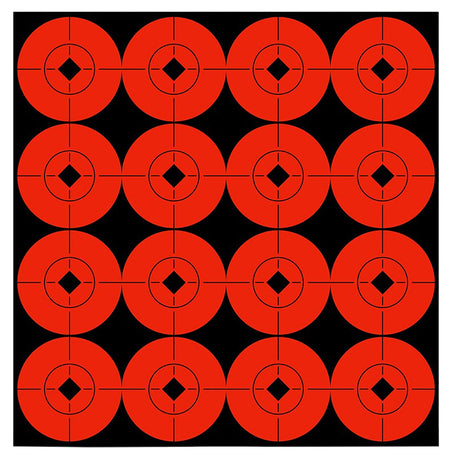 Birchwood Casey 33904 Orange Adhesive Bullseye Target Spots 1.5-Inch Paper 160 Pack