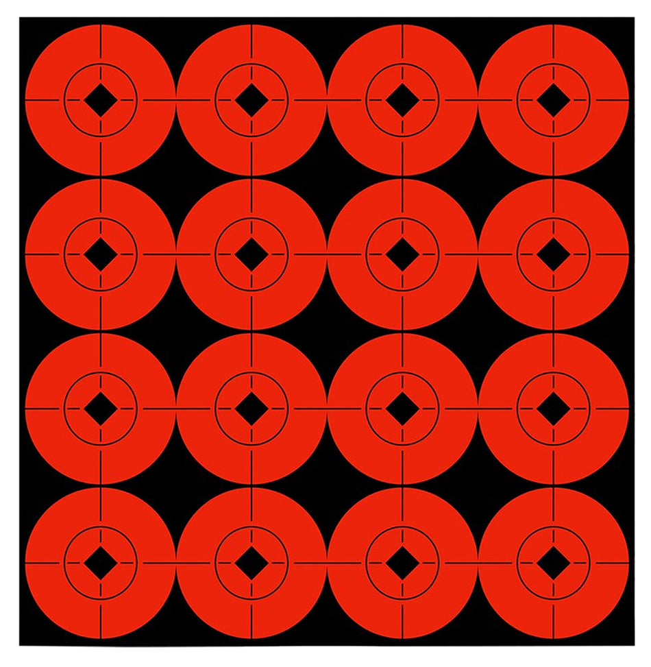 Birchwood Casey 33904 Orange Adhesive Bullseye Target Spots 1.5-Inch Paper 160 Pack