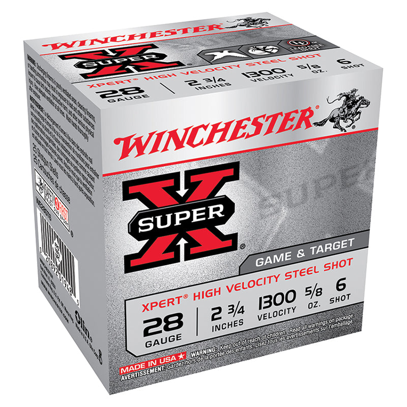 Winchester  Shotgun Ammo 28 Gauge 2.75 in 5/8 oz #6