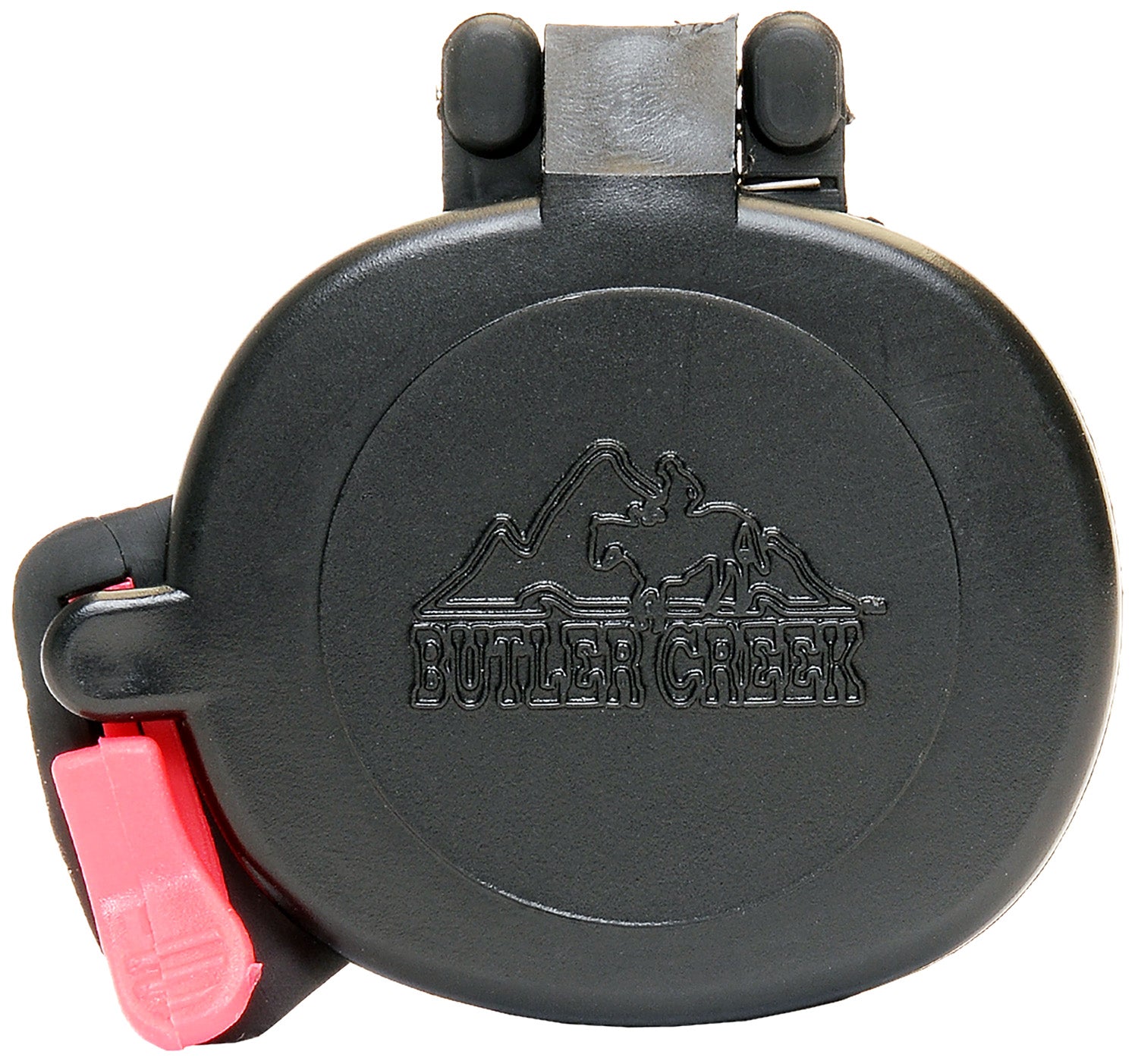 Butler Creek Flip-Open Eyepiece Cover for Scopes Size 15 Black Polymer 1.66 x 1.45 Inch