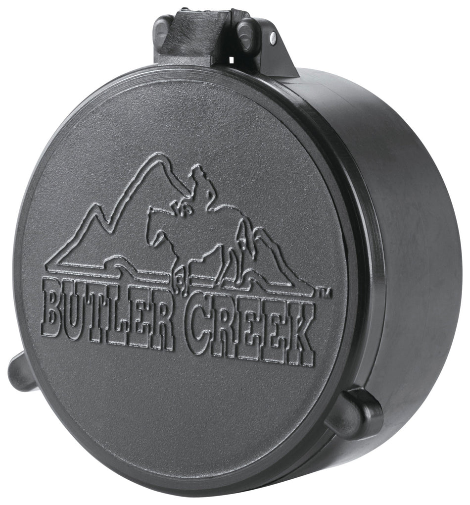 Butler Creek Flip-Open Scope Objective Cover Size 43 58.70mm Black Polymer
