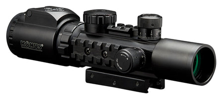 Konus KonusPro AS-34 Matte Black 2-6x28mm 34mm Tube Illuminated Mil-Dot Reticle Tactical Scope 7170