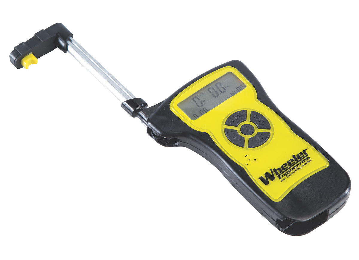 Wheeler Professional Digital Trigger Weight Gauge Ergonomic Design