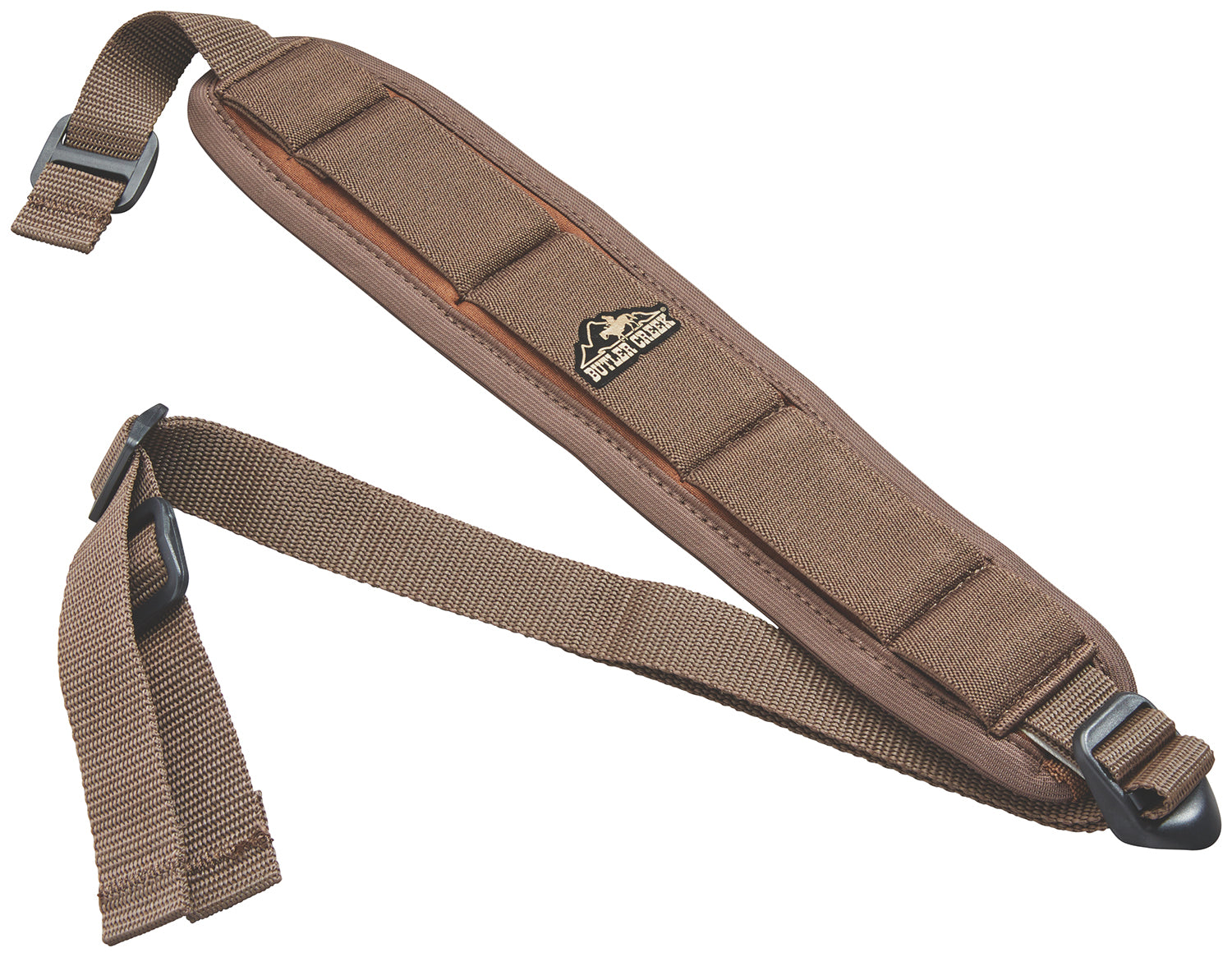 Butler Creek 180015 Rifle Sling Comfort Stretch Brown Neoprene 2.5-Inch Wide Adjustable