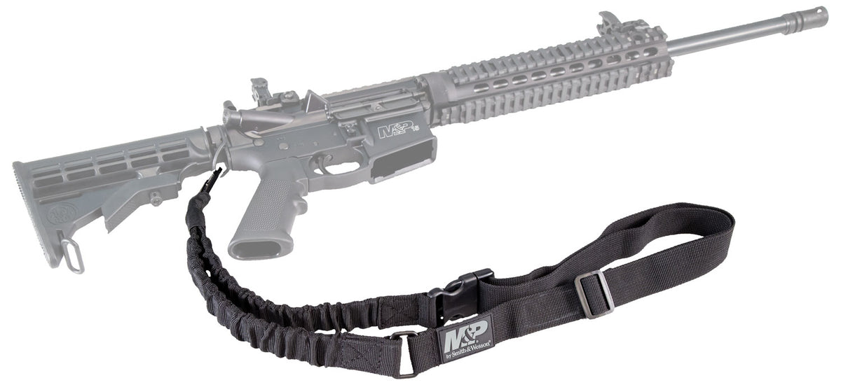 M&P 110030 AR Single Point Sling Kit with Adjustable Bungee Design and Ambidextrous End Plate