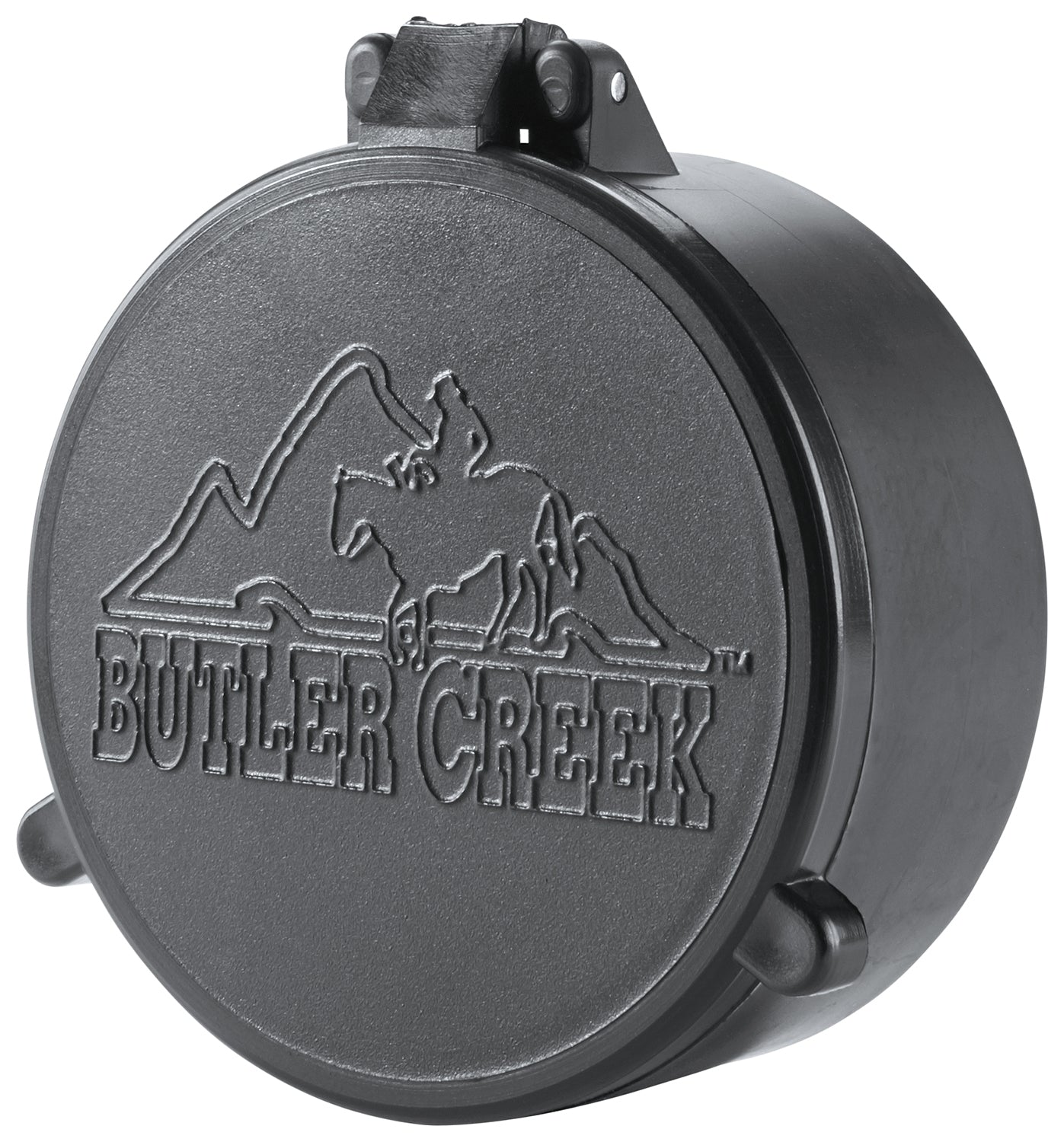 Butler Creek Flip-Open Scope Objective Cover Size 04 27.80mm Black Polymer
