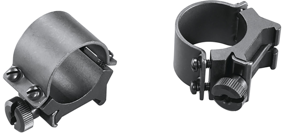 Weaver 49163 Sure Grip 1" Medium Detachable Rings Matte Black