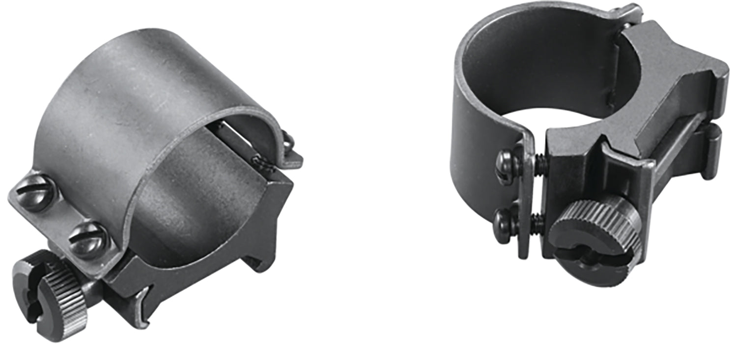 Weaver 49163 Sure Grip 1" Medium Detachable Rings Matte Black