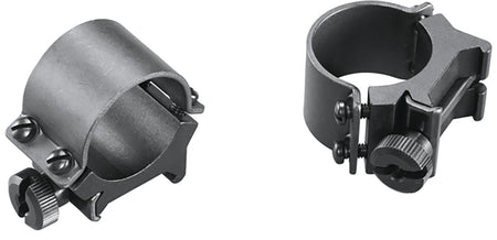 Weaver 49163 Sure Grip 1" Medium Detachable Rings Matte Black