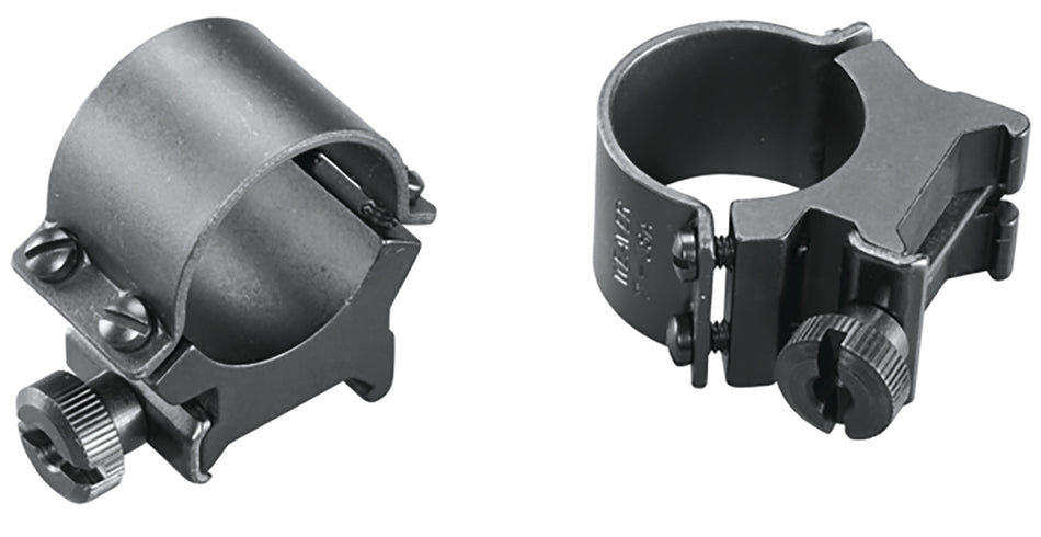 Weaver 49164 Sure Grip 1" High Detachable Rings Matte Black