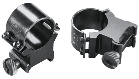 Weaver 49162 Sure Grip 1" Extra High Detachable Rings Black