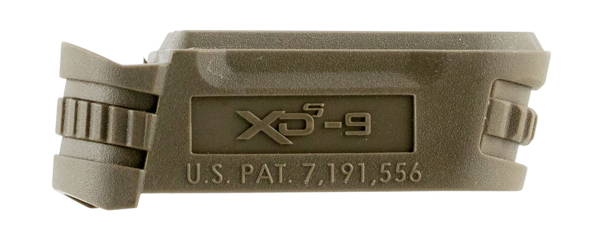 Springfield Armory XDS5901MFDE XD-S #1 Backstrap Magazine Sleeve 9mm FDE Polymer
