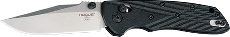 Hogue Deka Folding Knife 3.25" Able Lock Clip Point G-10 Frame Blk