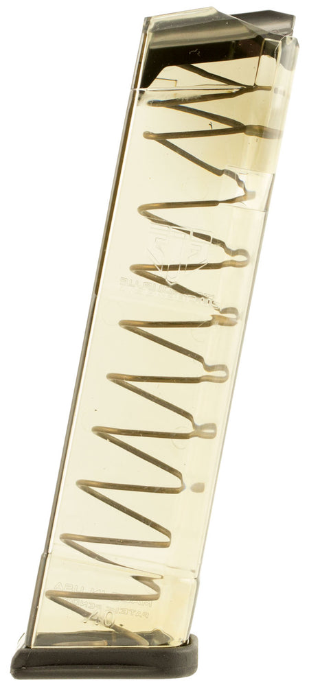 ETS Group Glock 22/23/24/27/35 Gen1-4 40 S&W 19 Round Competition Pistol Magazine Clear