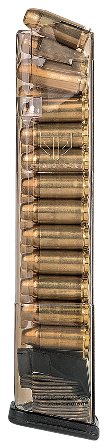 ETS Group Glock 22/23/24/27/35 Gen1-4 .40 S&W 24 Round Extended Handgun Magazine Clear