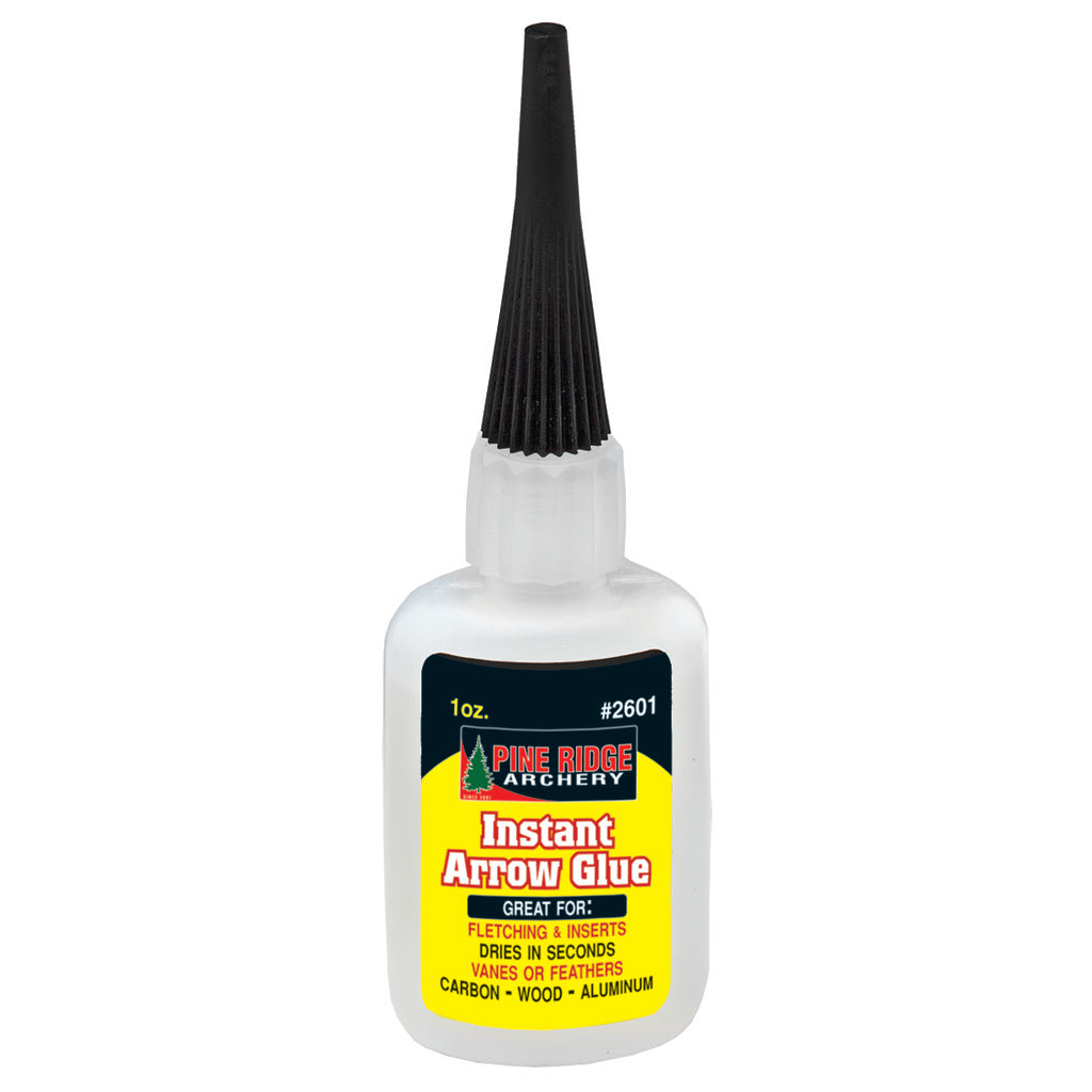 Pine Ridge 1 oz. Fast-Set Arrow Glue for Fletching & Inserts