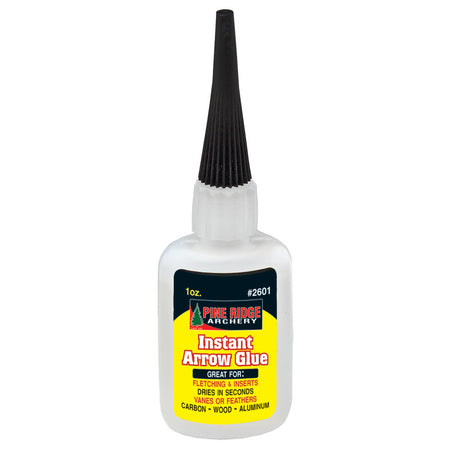 Pine Ridge 2 oz. Fast-Set Arrow Glue for Fletching & Inserts
