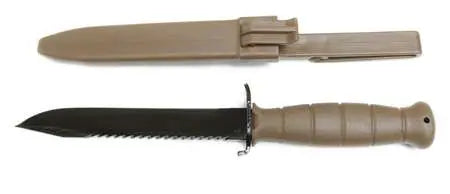 Glock Dark Earth Finish Field Knife and Saw Bulk Pack