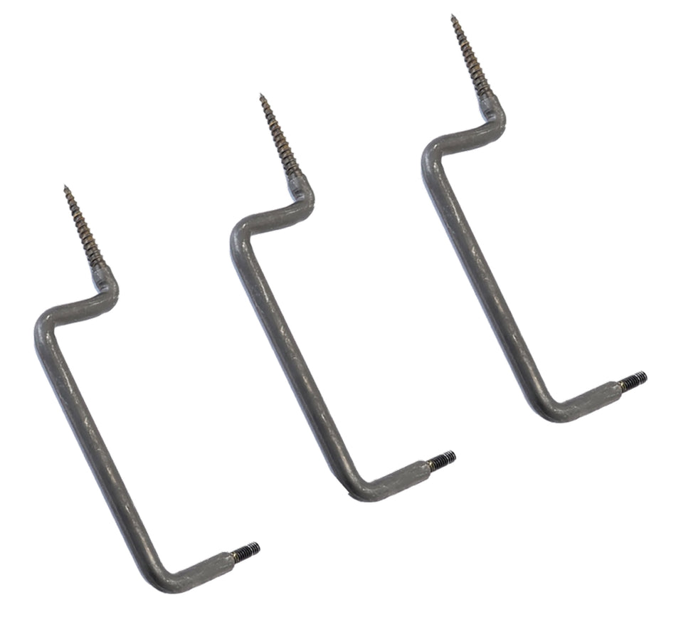 Stealth Cam Tree Screw Camera Mount 3 Per Pack 1/4-20 Tripod Thread Black